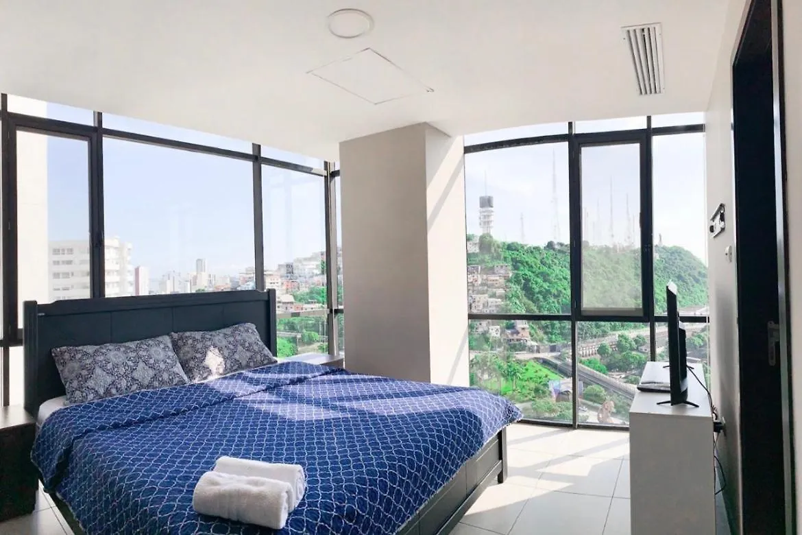 Apartamento Departamento Vista Al Rio, Puerto Santa Ana, Torres Bellini Iii-Iv Guayaquil 0*,  Ecuador